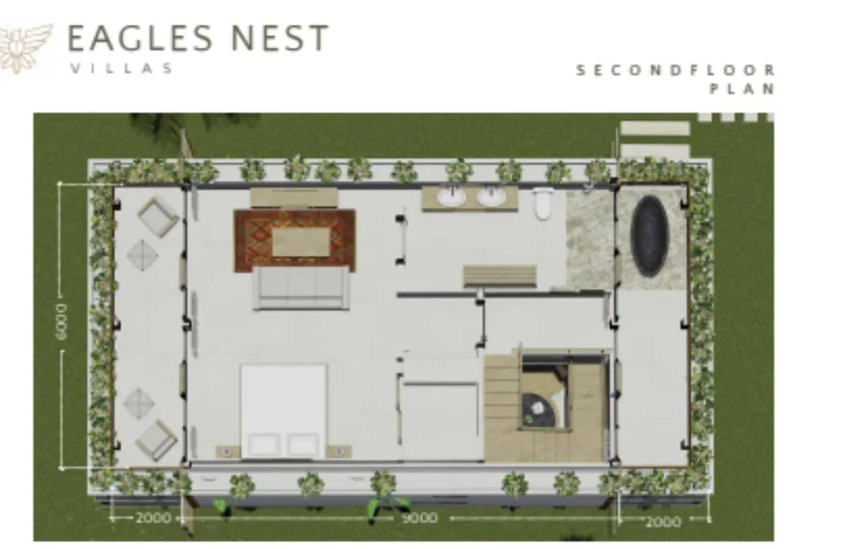 Second floor plan